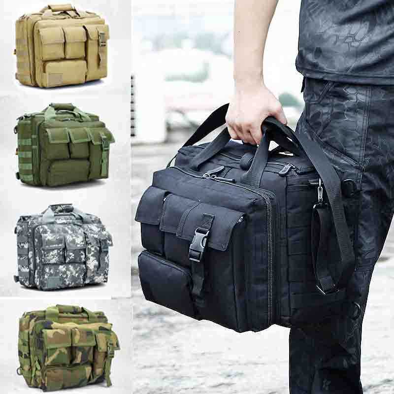 Backpack Tactical Molle Nylon New Messenger Shoulder Bag Laptop Handbags Briefcase Outdoor Multifunction Climbing Bag M260626