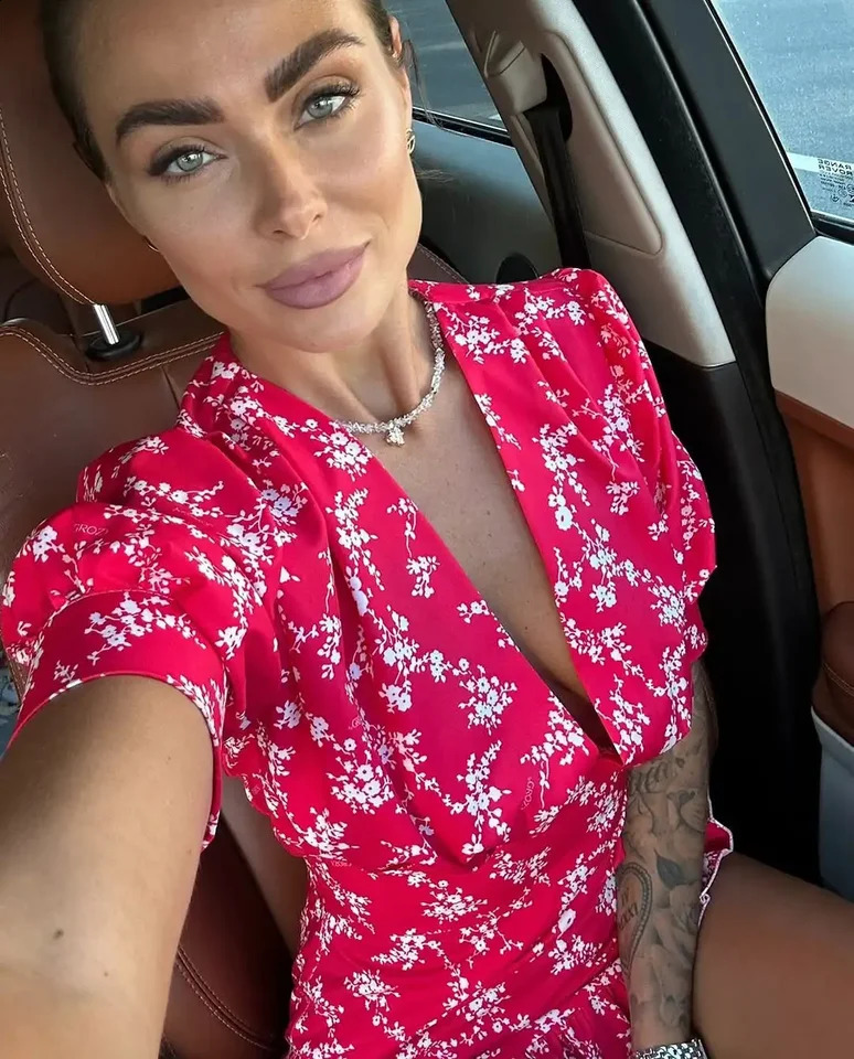 Women Rose Floral Print Mini Dress Fashion Vneck Puff Sleeve Waistband Ruffle Hem Casual Dresses 2026 Summer Lady Holiday Gowns 260625 - view 4