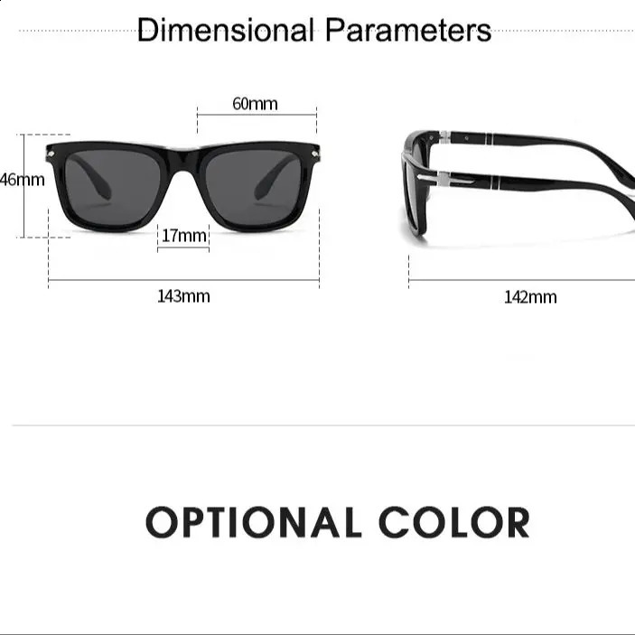 2025 Mens and Womens Polarized Variable Color Sunglasses for Driving Outdoor Sports and Sun Protection 260626 - view 6