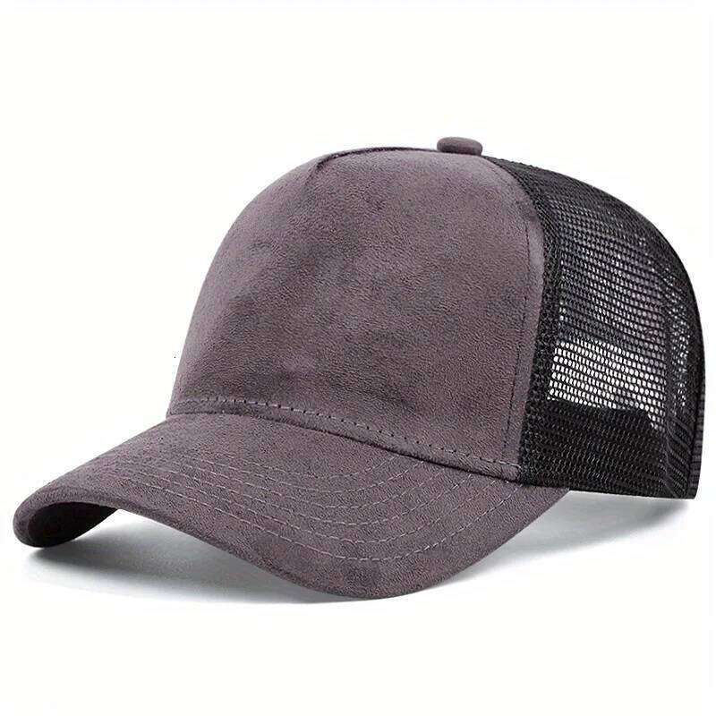 Unisex Mesh Baseball for Outdoor Ports Adjustable Trucker Caps Fashion Curved Dad Cap Men Women Casual Breathable Sunhat W260626 - view 4