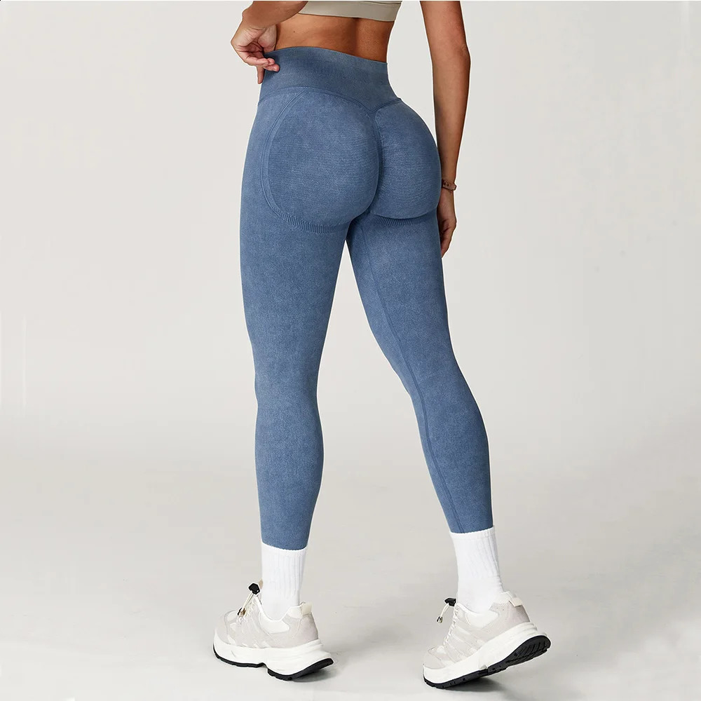 Yoga Pants Sports Leggings Women Seamless Sports Yoga Pant High Waist Ribbed Gym Clothes Fitness Workout Wear Scrunch Bum Tights 260626