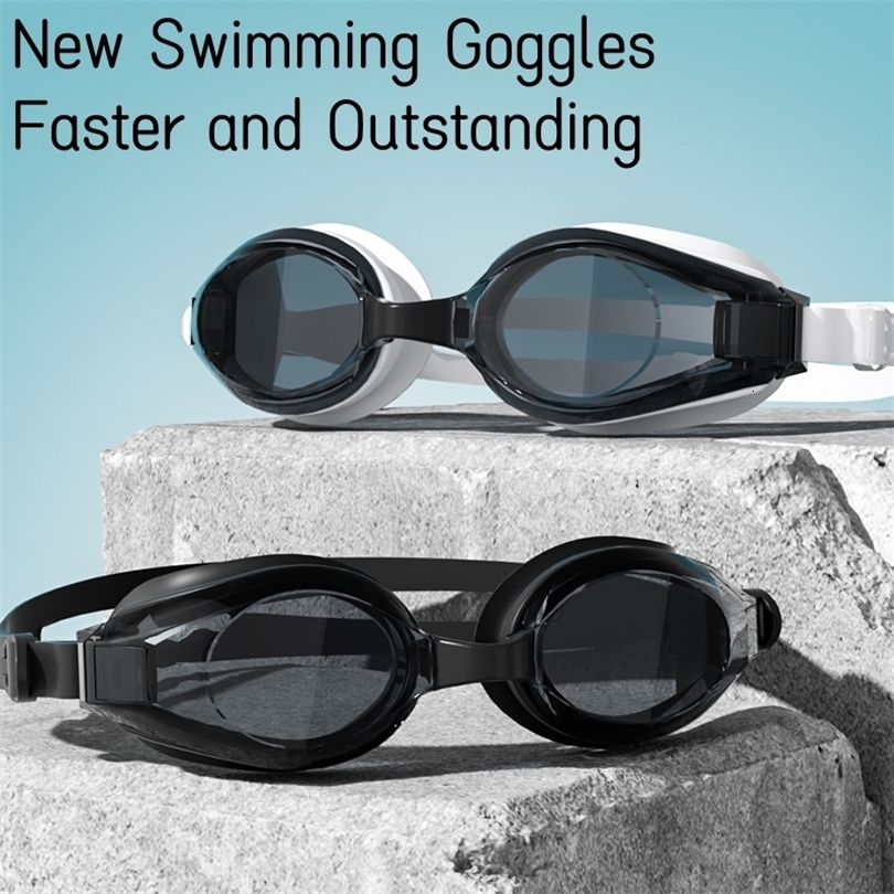 1pc Unisex Swimming Goggles Antifog Waterproof UV Protection Adults Swim No Leaking 260622 - view 1