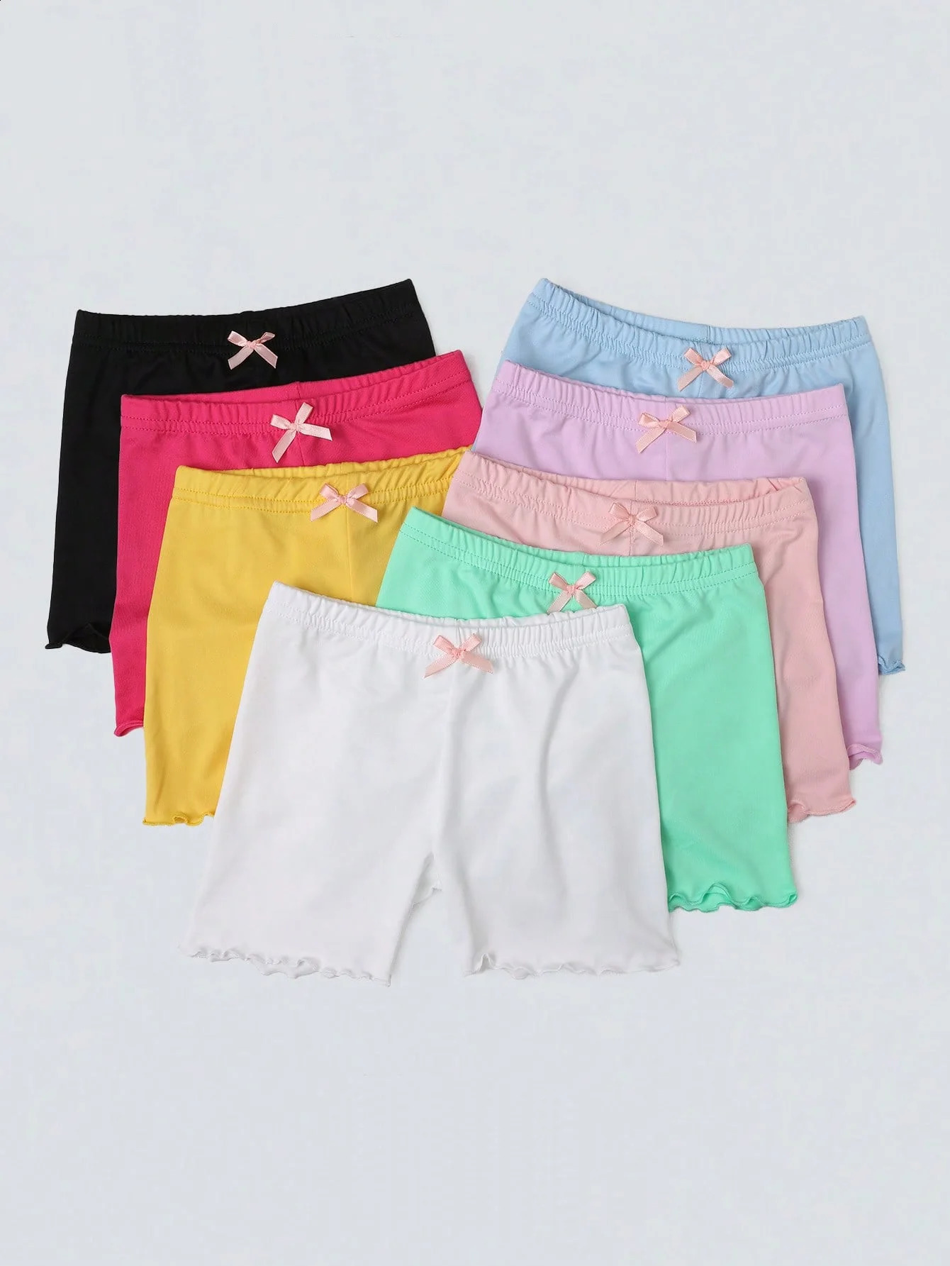 3 PcsPack Summer Girls Shorts Kids Safety Pants Adorable Underwear Clothes Childrens Cute Bow Short Underpants for Young Girls 260626 - view 3