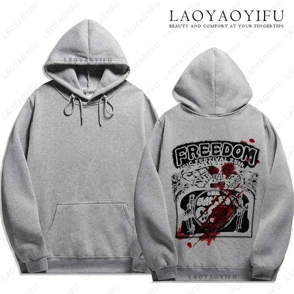 2025 New Style Cry of Fear Hoodies Double Sided Men's Women's Sweatshirt Unisex Long-sleeved Hoodie Size XS-3XL W260626 - view 4