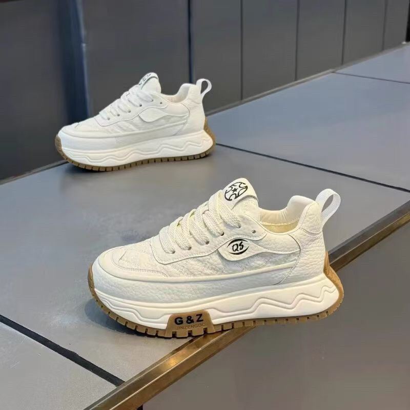 Men's 2025 New Winter Trendy Casual Running Sneakers Teenagers, Thick-Soled Versatile Dad Shoes - view 3