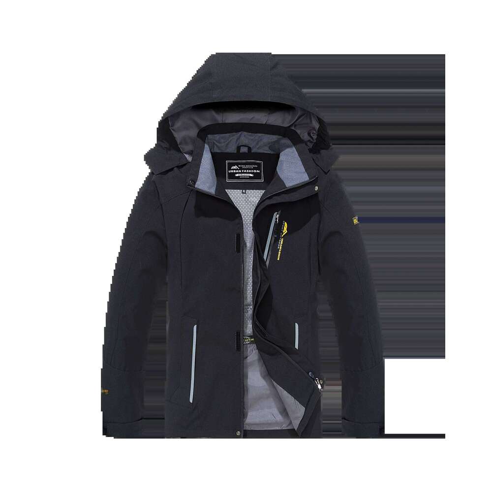 Men's Waterproof Hiking Jacket Large Size Windproof Windbreaker Camping Hunting Running Trekking Fishing Coat Men Outdoor W260626 - view 7