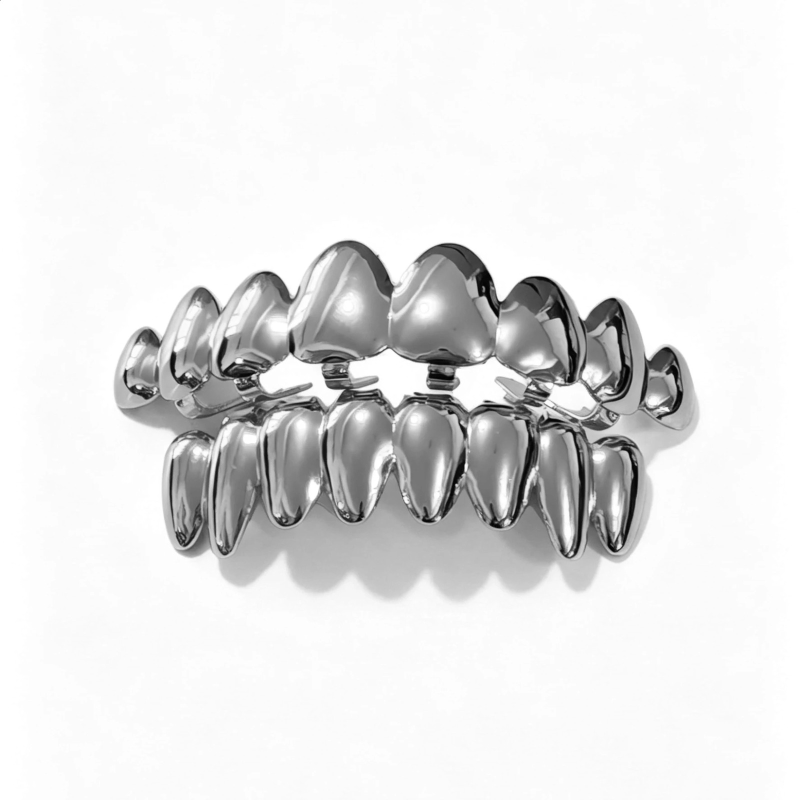 Hip-Hop Irregular Eight-Teeth Dental Braces Grillzs Are Suitable For Both Men And Women As A Shiny Gold Tooth Accessory Item 260626 - view 5