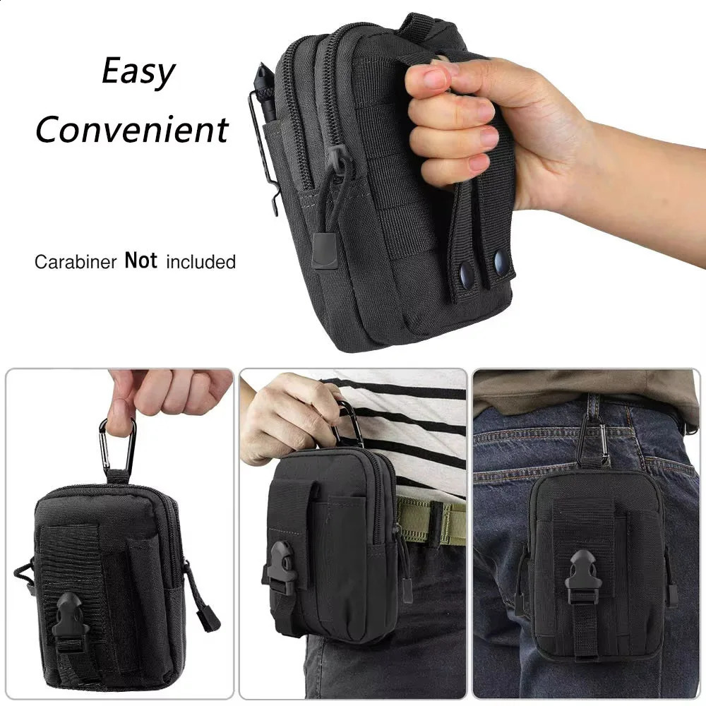 Tactical Waist Bag Outdoor Hunting Molle Bag EDC Pack Multifunction Men Sport Hiking Hunting Working Tools Mobile Phone Pouch 260626 - view 4
