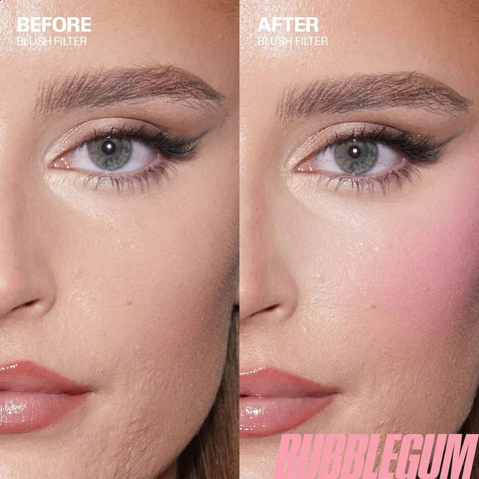 Fashion Beauty Blush Filter Soft Glow Liquid Blush Shiny Lip Gloss Blusher Lipstick Cotton Candy Bubblegum Concealer Cosmetics 260625 - view 3