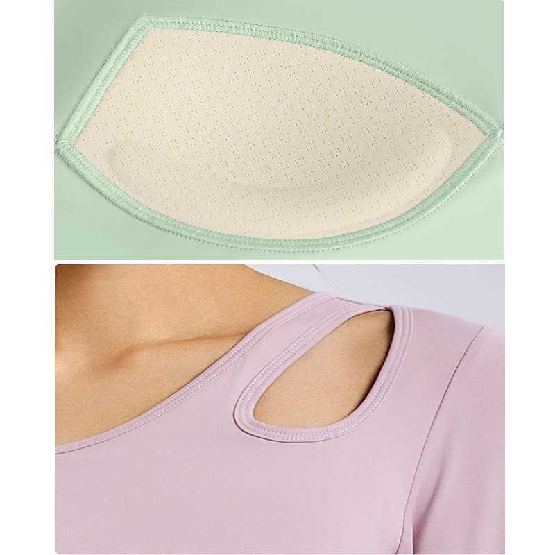 High Women 2026 Quality Fashion Solid Color 2 Piece Yoga Sets with Built-In Bra Pads Skinny Fit Running Pilates Workout Outfit M260626 - view 6