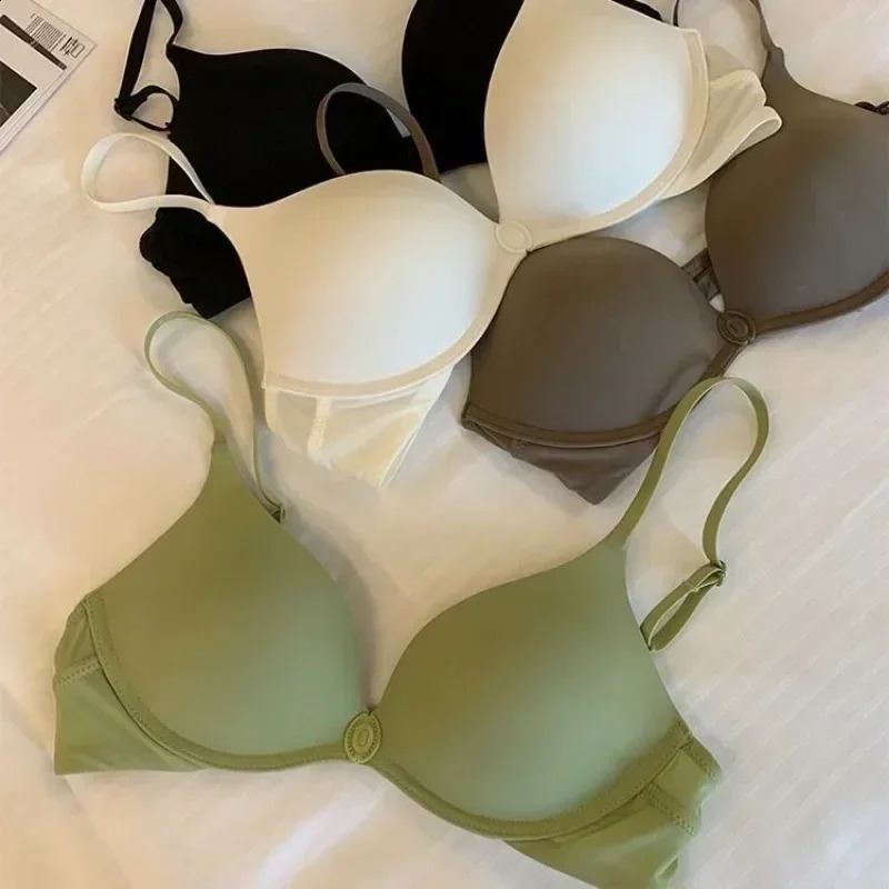 BANERDANNI Womens Push Up Bra Wirefree Hollow Cup Front Closure Lightweight Breathable Seamless Comfort for Small Chest 260626 - view 3