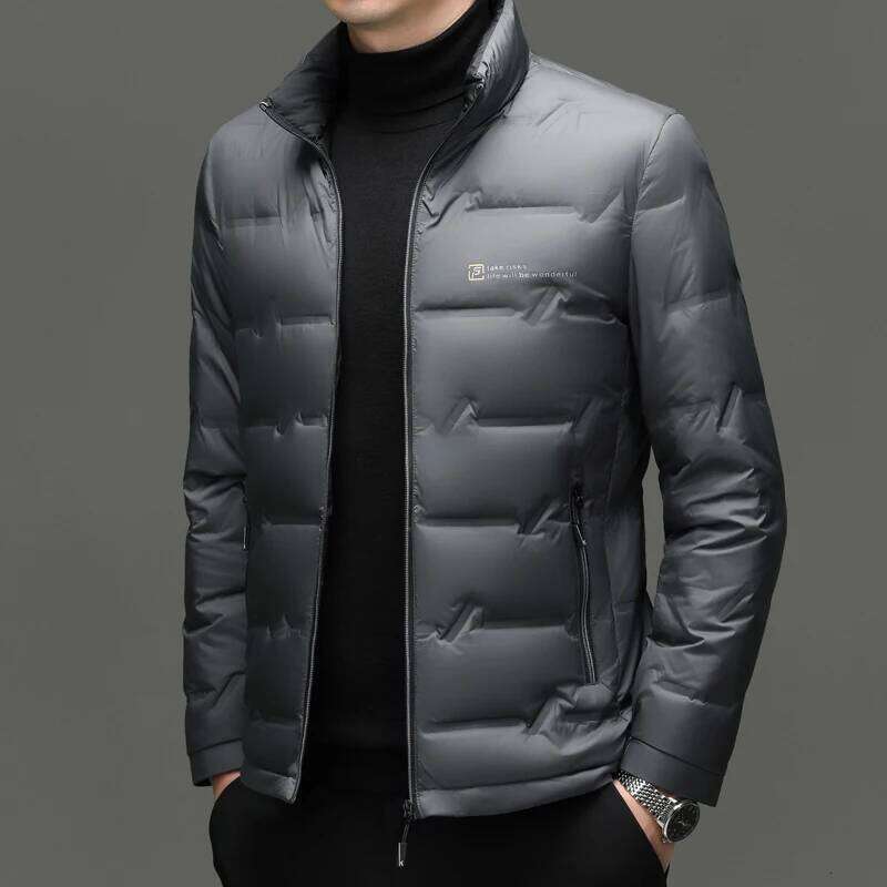 Winter 2026 Light Luxury Brand Coat 90% White Duck Down Lining Outdoor Leisure Sports Men's Jacket J260626 - view 5