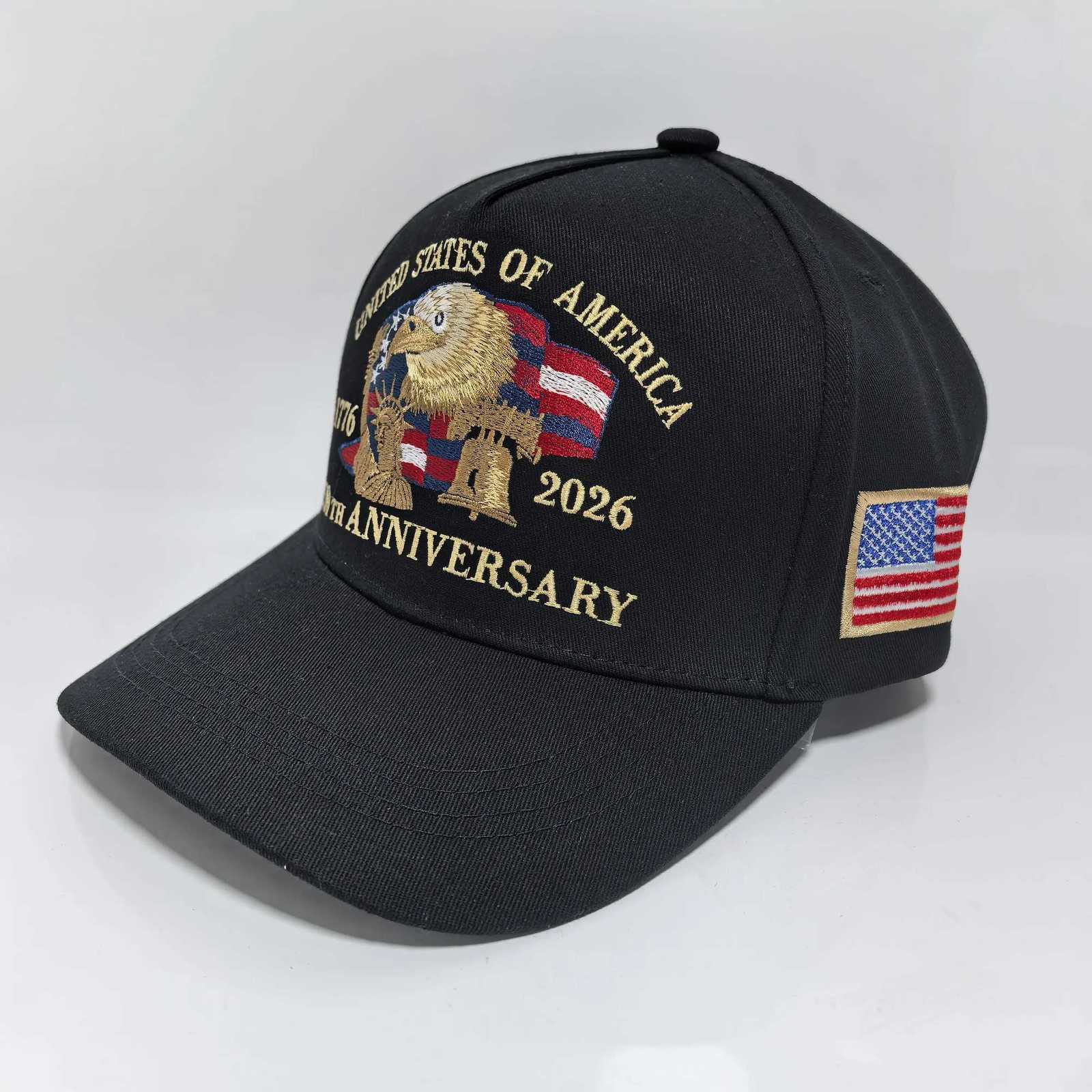 USA 250th Anniversary Baseball 1776-2026 Patriotic Eagle Embroidery Hat Unisex American Flag Adjustable Snapfor Ind M260626 - view 4