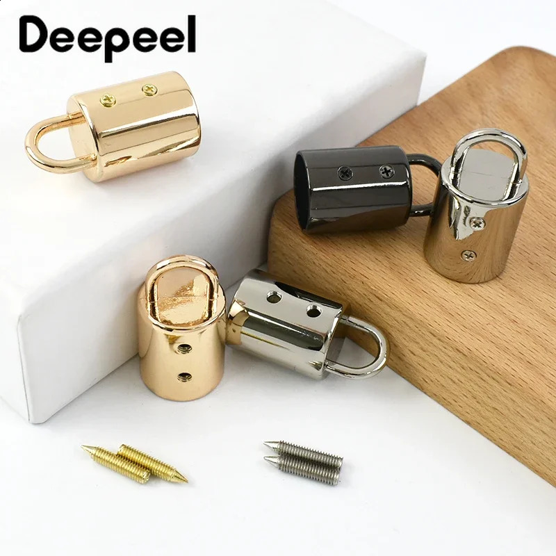 51020Pcs 14mm Bag Metal Buckles Handbag Strap Tassel Cap Clasp Hook Connector Hanger Rope Cord Lock DIY Hardware Accessories 260626 - view 6