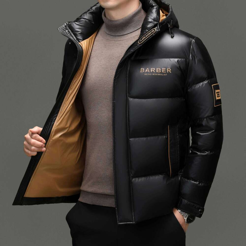 Real Good 90% White Parkas 2025 Winter Men Thermal Warm Hooded Jacket Trendy Bright Color Duck Down Puffer Coat W260626 - view 4