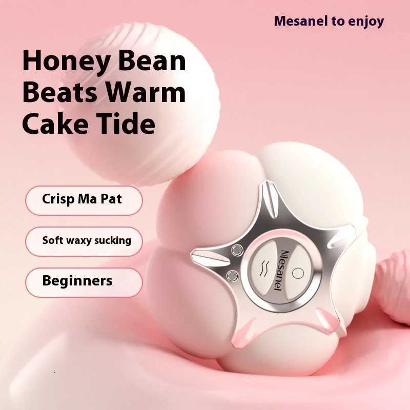 Suck 1 2 Vibrator in Cute Female Puff Design Adult Products Woman Sex Toys Clitoral Sucking Vibrator APP Remote Control M260626 - view 3