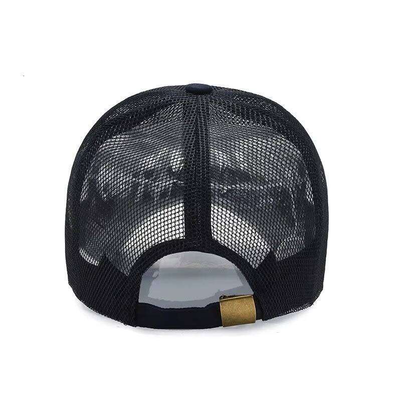 Summer Men Hat Openwork Brim Breathable Mesh Cap Outdoor Sports Sunscreen Baseball Women Sunhat NEW W260626 - view 4
