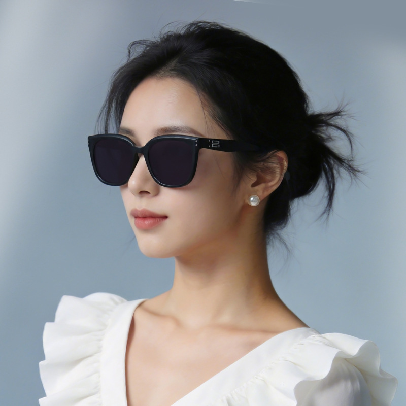 New GM Sunglasses Women, High-End Feel, Slimming Effect Large Faces, Summer UV Protection, Driving Polarized Glasses for Men wholesale - view 4