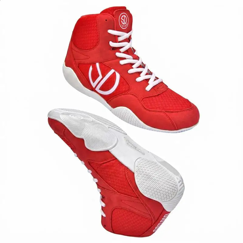 Professional Wrestling Boots Mens Lightweight Fighting Boxing Shoes High Quality Mesh Breathable Sneakers Big Size 4050 260626 - view 7