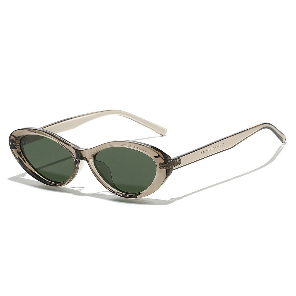 26 New Models Of Tr90 Light Retro Oval Polarized For Trendy Men And Women, Popular Fashion Street Style Sunglasses On Instagram - view 6