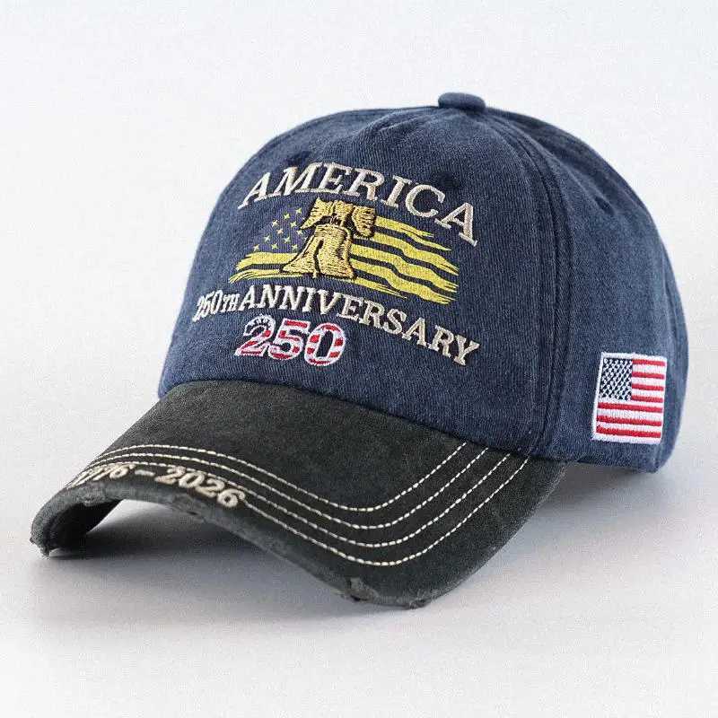 Eagle Commemorative and Freedom - 250th Anniversary of the United States Embroidered Baseball M260626 - view 4