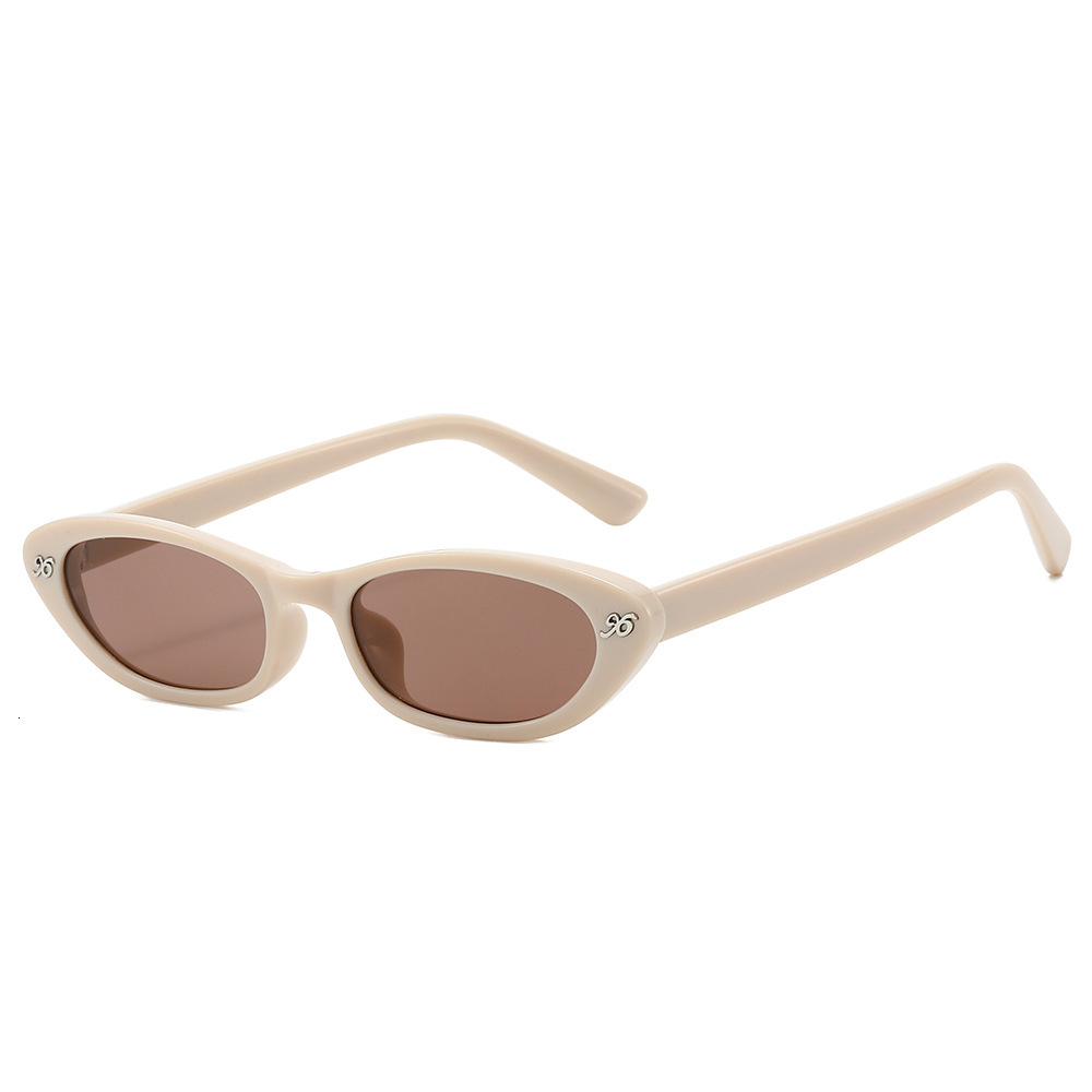 2026 New Small-Frame Cat-Eye Glasses, European And American Ins Style, UV Protection, Korean Version, Suitable For Natural Looks - view 6