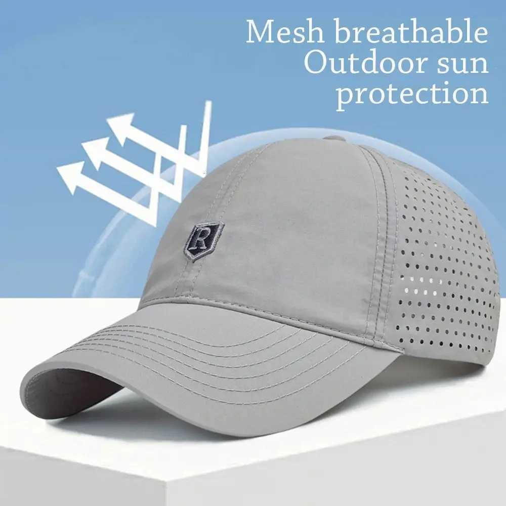Summer Dry Outdoor Baseball Quick UV Protection Breathable Sun Hats Big Large Size Sports Men Women M260626 - view 3