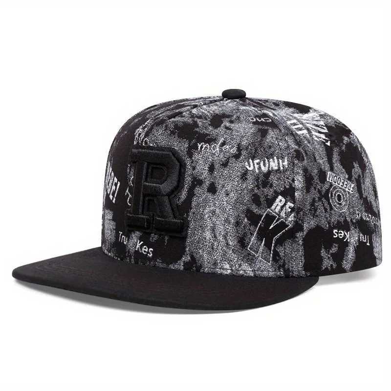 High Quality Fashion Letter New Embroidered Graffiti Style Hip Hop Hat Versatile Retro Casual Sun Unisex Baseball Hat Adjustable M260626 - view 5