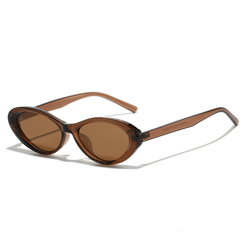 26 New Models Of Tr90 Light Retro Oval Polarized For Trendy Men And Women, Popular Fashion Street Style Sunglasses On Instagram - view 4