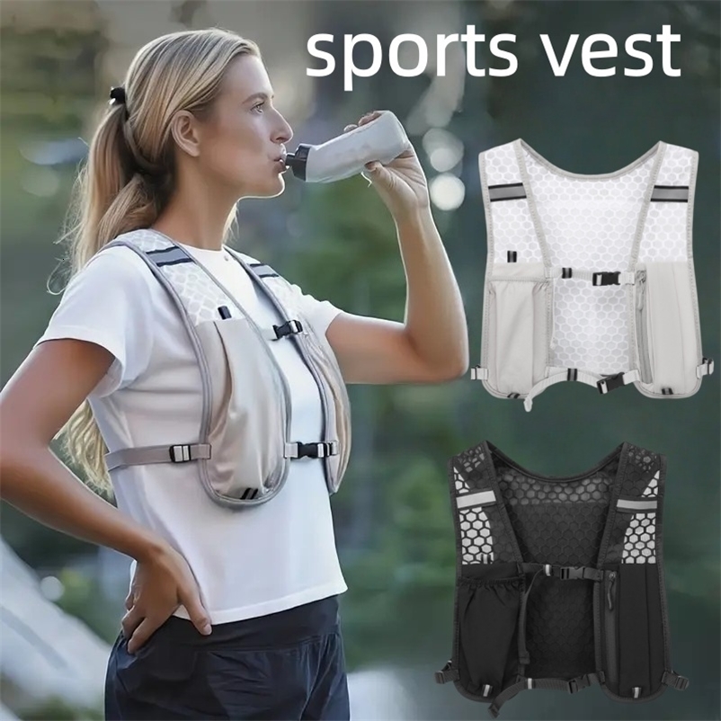 Running Vest Unisex Water-Resistant Breathable Backpack for Running Hiking Cycling 260624 - view 1