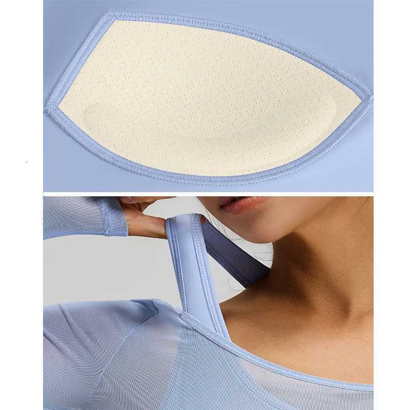 New Womens 2 Piece Spring Yoga Sets with Bra Pads Breathable High Waist Butt Lifting Shockproof Running Workout Sports Suit M260626 - view 6