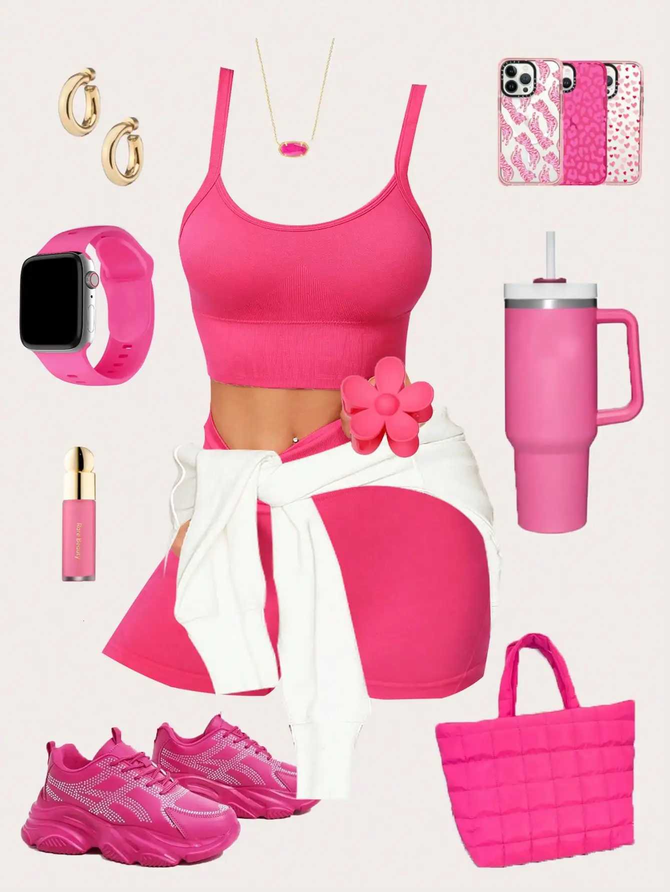 Sets Yoga Seamless Workout Ribbed Sets for Women 2 Pieces Gym Suits Ribbed Crop Tank High Waist Shorts Outfits Fitness Running M260626 - view 7