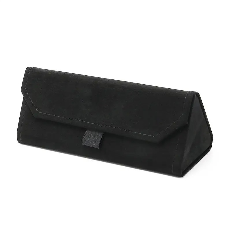 Velvet Triangle Folding Glasses Women Case Elegant Sunglasses Case Purse Hard Men Elegant Reading Glasses Box 1/2/3Pcs 260625 - view 7