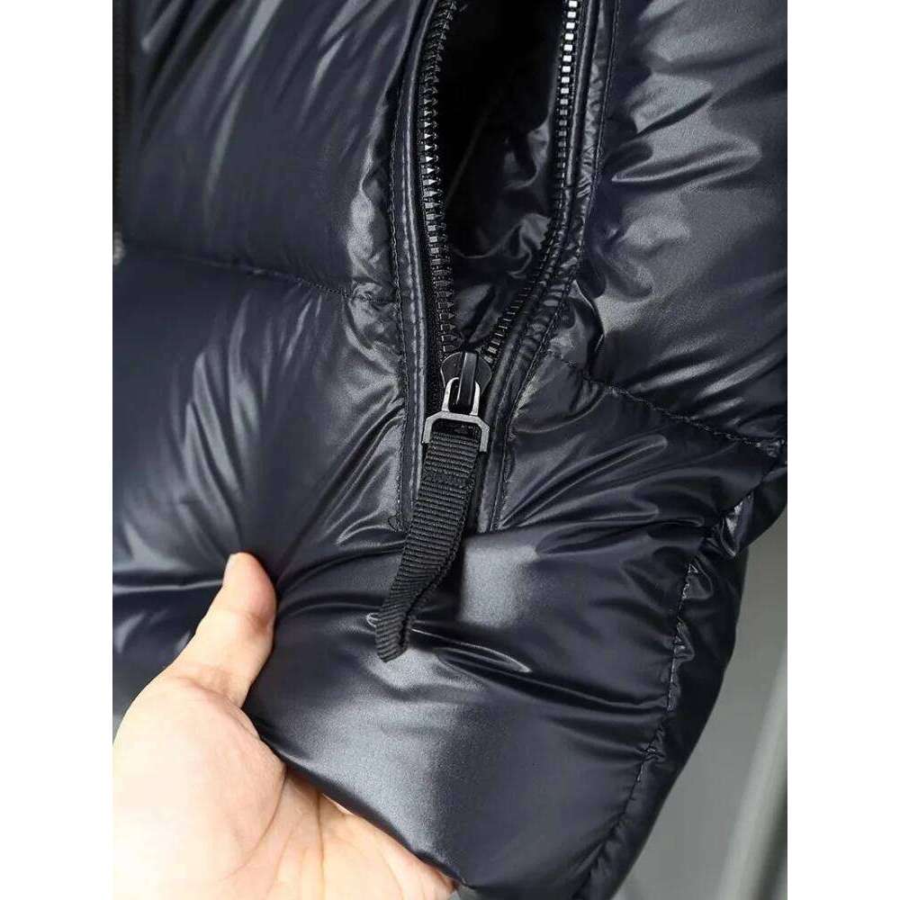 Winter Mens Down Coat Windproof Waterproof Outside Casual Outerwear Zip High Street Fashion Men Warm Hooded Windbreaker Jacket W260626 - view 6