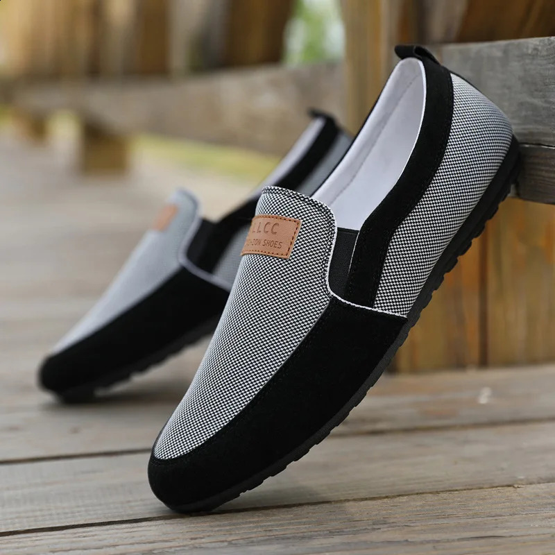 Shoes Men Loafers driving Fashion Boat Footwear Man canvas Moccasins MenS Shoes Men Comfy Drive Mens Casual Shoes 260626 - view 4
