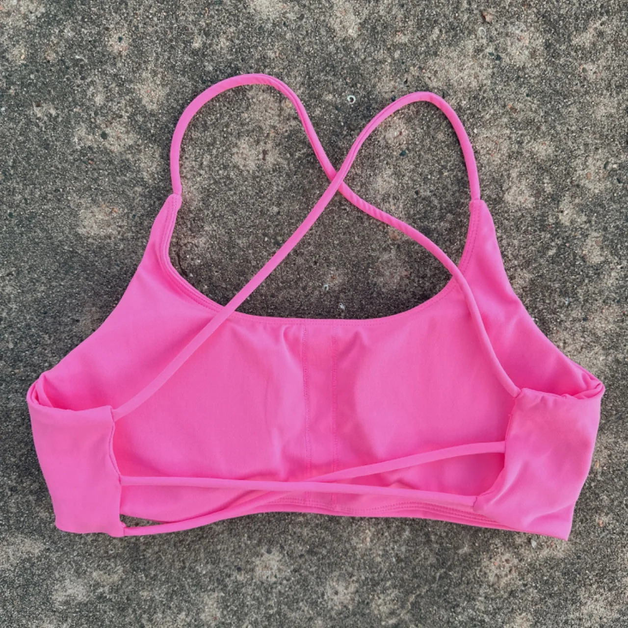 Solid Color Underwear Cross-back Women Fitness Bra Yoga Vest Gym Sport Top Hollow back Push With Chest Pad Four shoulder straps 260626 - view 6