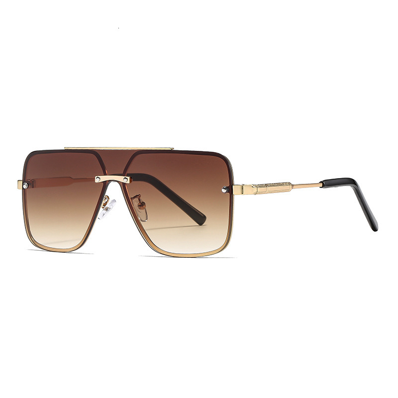 New Feel Men's Driving UV Protection High-End Women's One-Piece Sunglasses wholesale - view 5