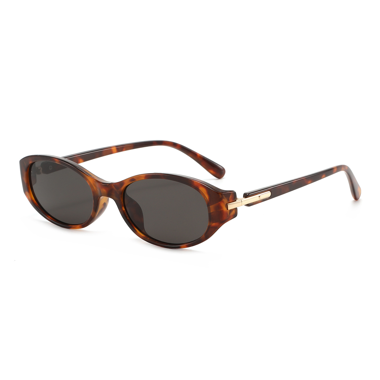20 New Fashionable Retro Cat-Eye Men And Women, Versatile Small Frame UV Protection Sunglasses For Street Photography - view 4