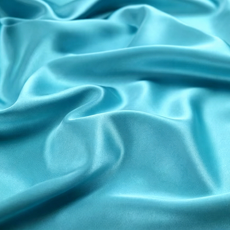 Real silk satin simulated fabric supplier 100% polyester high-density satin fabric for clothing and home textiles, high-quality fabric - view 6