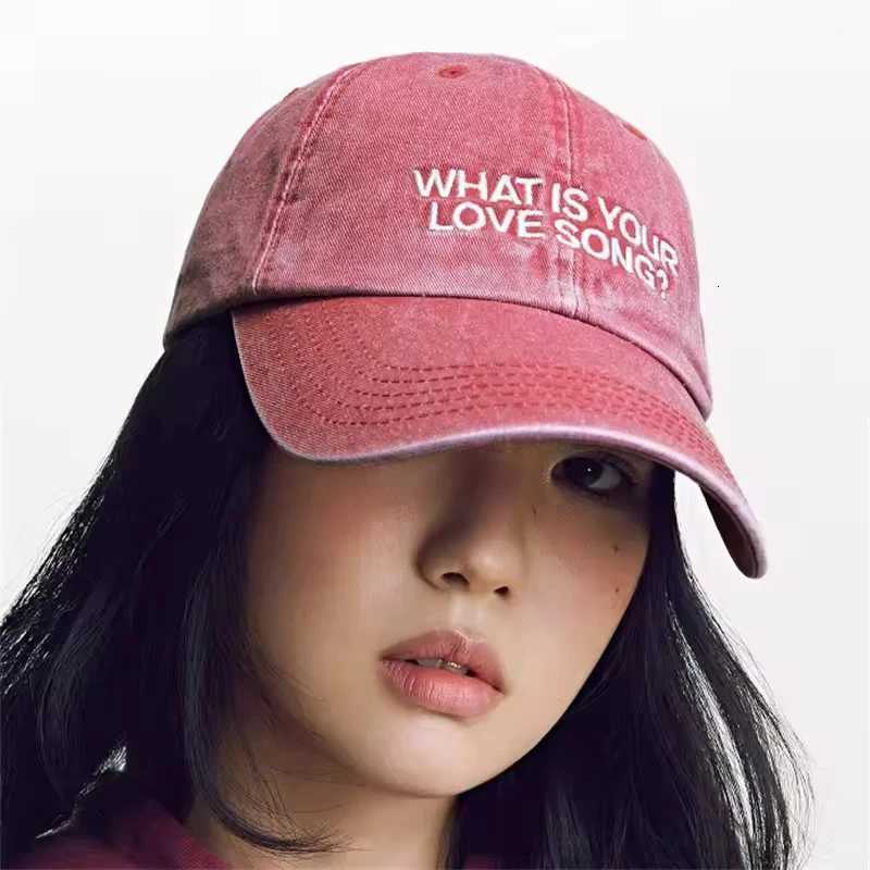 Your Is Kpop Love What Song Same Embroidery Baseball Tour Concert Visors Fashion Women Men Outdoor Baseball Caps M260626 - view 3