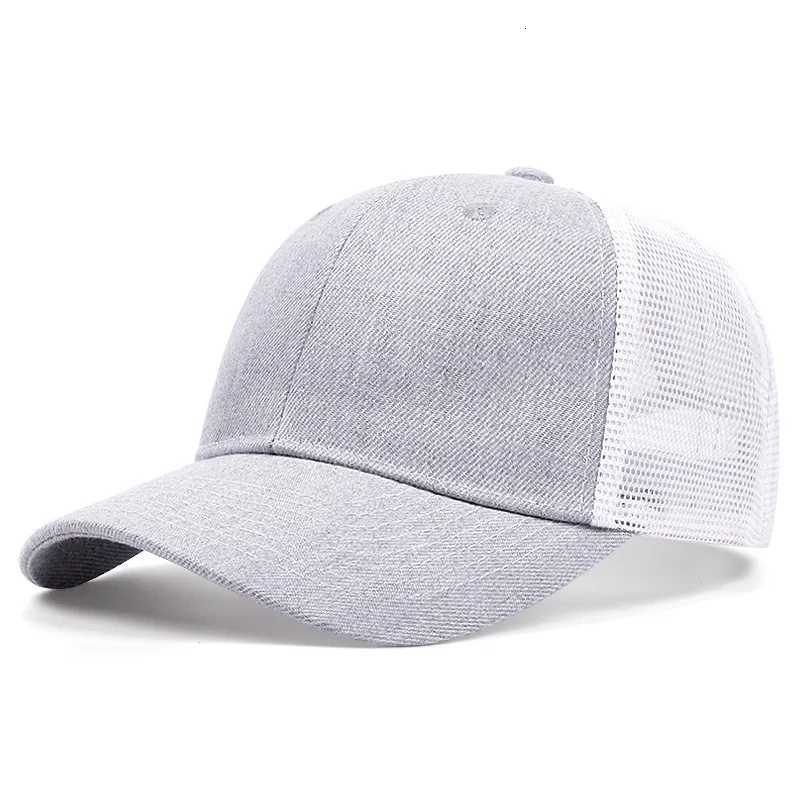 SaLE Baseball Hot Adult Net Shallow Curved eaves Hat Unisex Summer BreathabLE shade Spring Hip Hop trucker M260626 - view 5