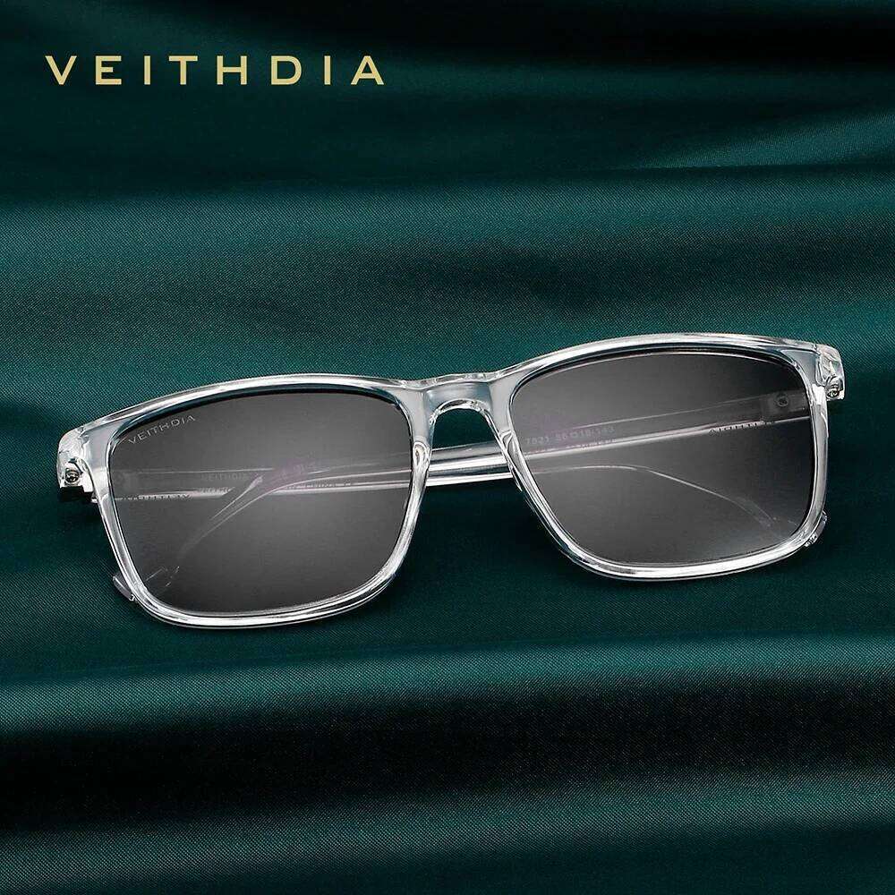 VEITHDIA Brand New Unisex Retro TR90 Sunglasses Polarized UV400 Lens Vintage Eyewear Sun Glasses For Men/Women 7521 26Y0626 - view 6