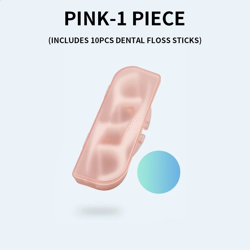 Teeth Floss Box Set of 10 Household HighEnd Creative Toothpick Ultra Fine Light y Portable Mini 260626 - view 6