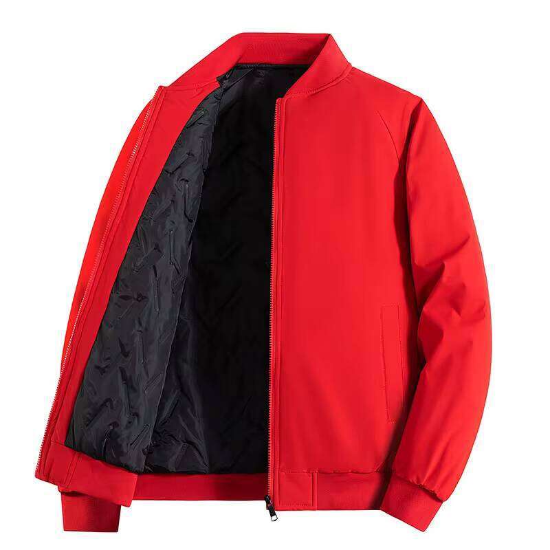 Men's New Autumn Winter Korean Style Trendy Short Thickened Down Coat Casual Parkas Solid Color Jacket Zipper Male Clothes W260626 - view 4