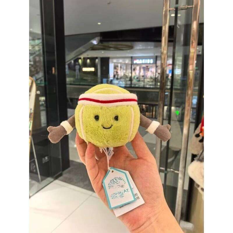 Golf Ball Rabbit, Marshmallow Keychain, Volleyball Toy, Hippo, Turtle Plush JC Bag Charm 26Y0626 - view 4