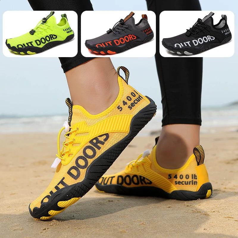Men Water Shoes Beach Barefoot Aqua Socks Sneakers Women QuicklyDry Gym Sports Surfing Diving Swimming Snorkeling Yoga 260626
