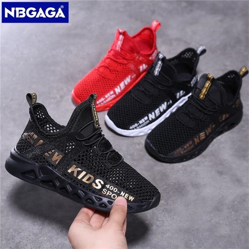 Single Net Childrens Running Sneakers Breathable Lightweight Soft Non-slip Leisure Comfortable Walking Boys Girls Casual Shoes 260617 - view 5