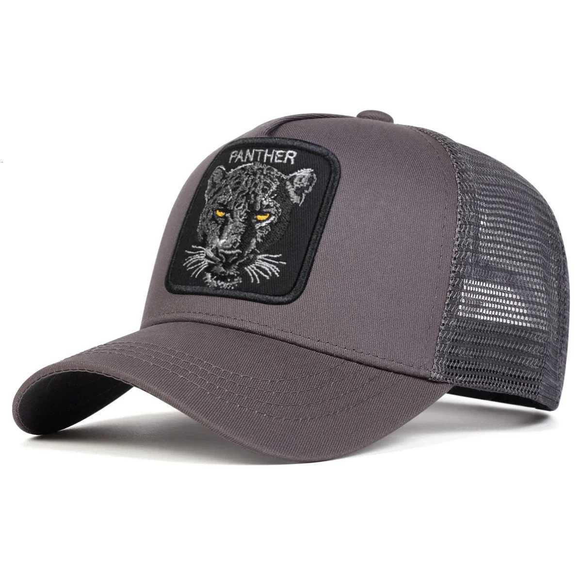 PANTHER Embroidery Baseball Net Unisex Caps Spring and Summer Outdoor Adjustable Casual Hats Sunscreen Hat Sports M260626 - view 5