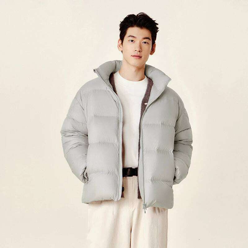 Semir Down Jacket Men Winter Three-proof Windproof Waterproof Stain Resistant Thick Stand Collar Puffer Coat Lightweight Warm W260626 - view 6