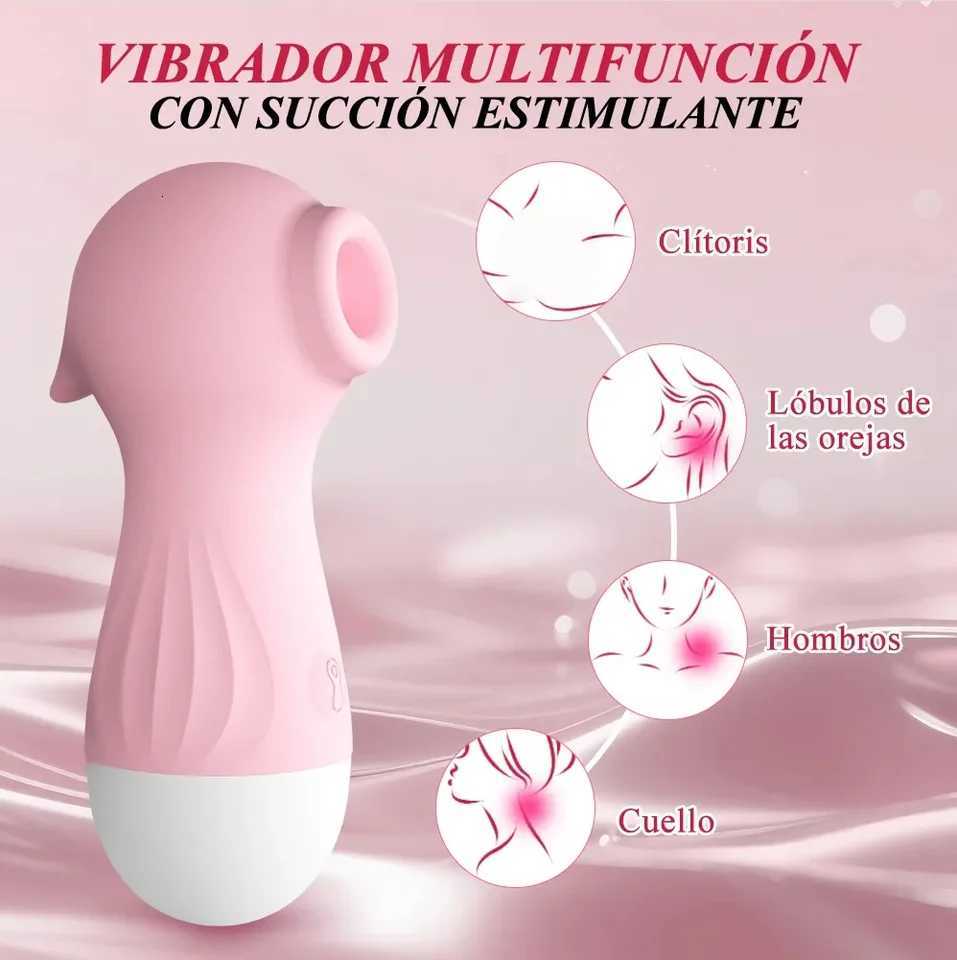 Clitoris Powerful Sucking Vibrator Female Stimulator Blowjob Sucker Nipple Massager Oral Suction Masturbator Sex Toys for Women M260626 - view 4